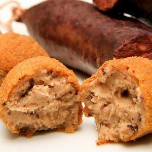 Croqueta de morcilla