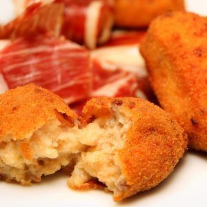 Croqueta de jamón ibérico