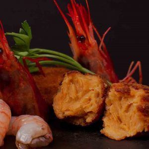 Croqueta de Gamba Roja